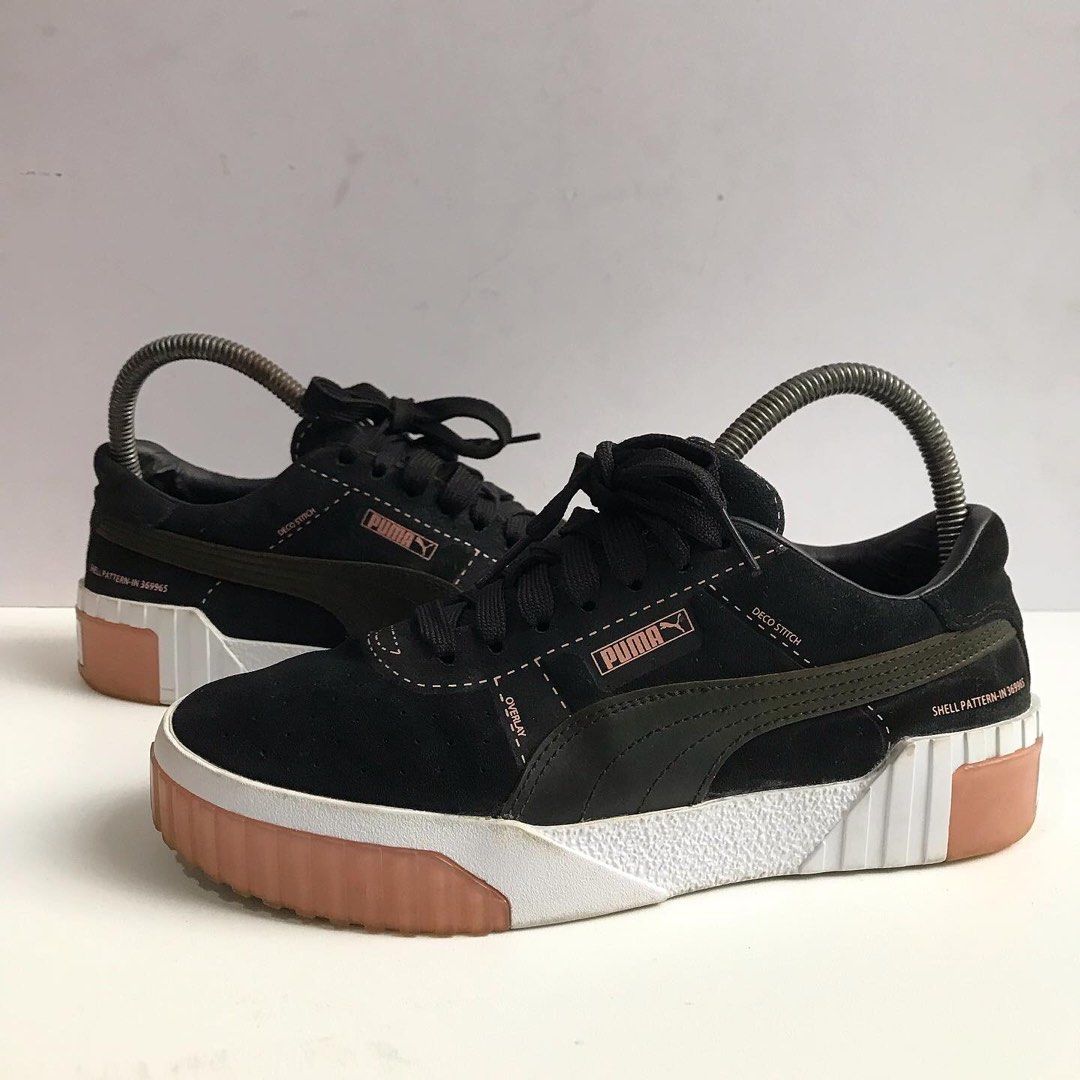 PUMA CALI PATTERN MASTER BLACK MAAT 37.5 eur like adidas samba rose This Puma Cali Pattern Master Black Size 37.5 eur is completely refurbished. It has been cleaned inside Fesyen