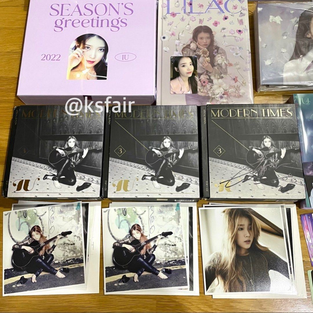 IU Modern Times サイン入り CD+DVD IU Modern Times Special Edition 2013 Kpop Album Opened
