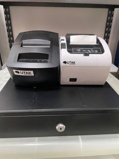 Receipt Printer, Sticker Printer, Cash Box