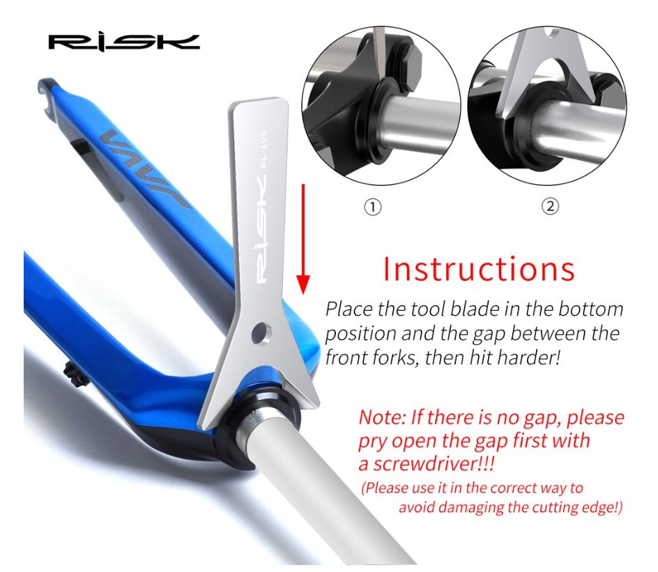Risk Bicycle Removal Front Fork Bottom Gear Removal Tools MTB Foldies Java Sava MOBOT Accessories