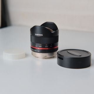 Samyang 8mm F2.8 ii fisheye lens for Fujifilm x-mount (excellent) MANUAL FOCUS