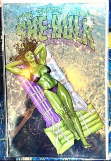 Sensational She-Hulk #1 Adam Hughes Foil Variant