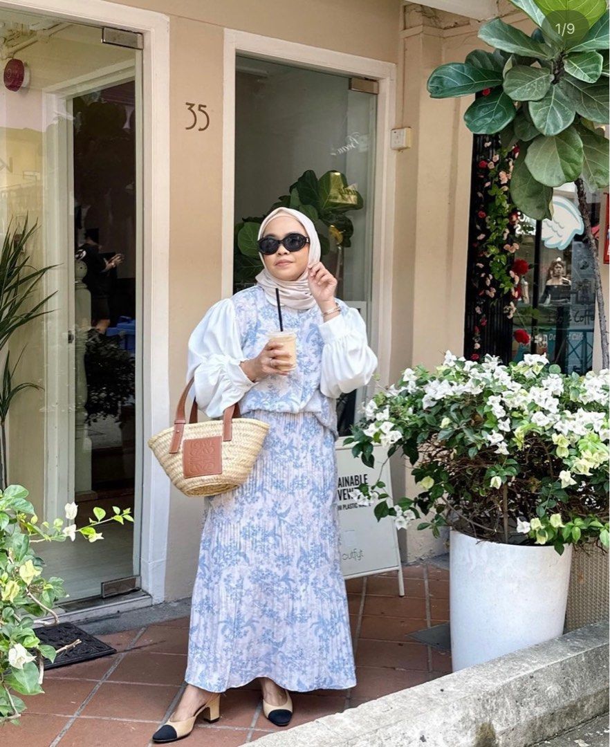 Shop Hanan Dior Oblique Inspired Set, Women's Fashion, Bottoms - Main Image