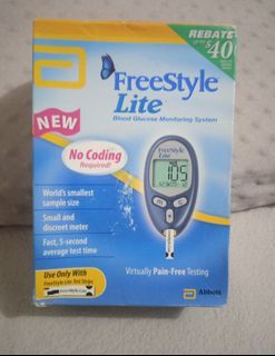 Sinocare and freestyle glucometer