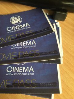 SM Cinema movie pass- Voucher 100 each
