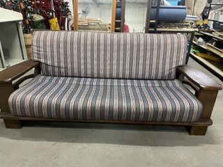 Solid wood sofa