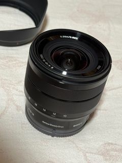 Sony E 10-18mm f4 lens