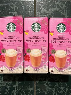 Starbucks Japan - Sakura Strawberry Latte