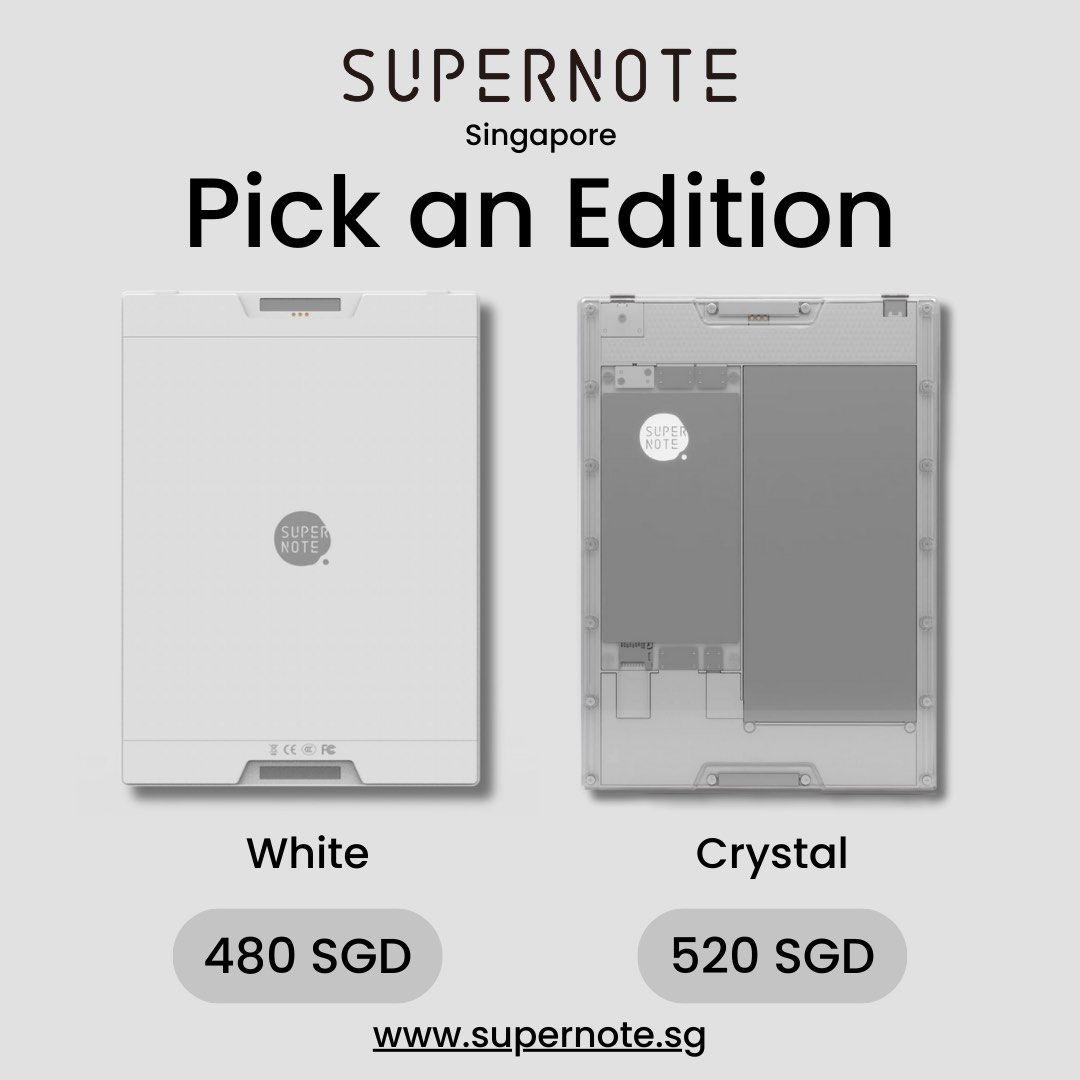 Supernote A6 X2 Nomad 単品 WHITE Supernote Nomad レビュー】リアル