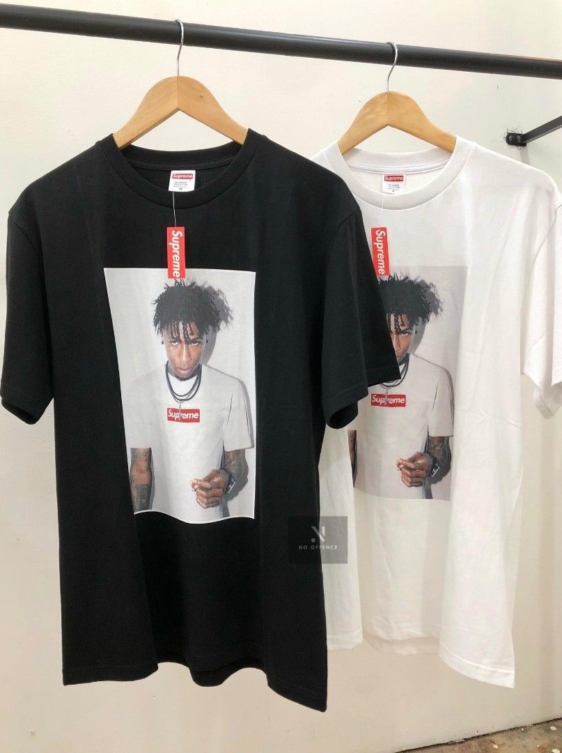 Supreme NBA Young Boy photo print tees Men s Fashion Tops Sets Tshirts Polo Shirts on Carousell