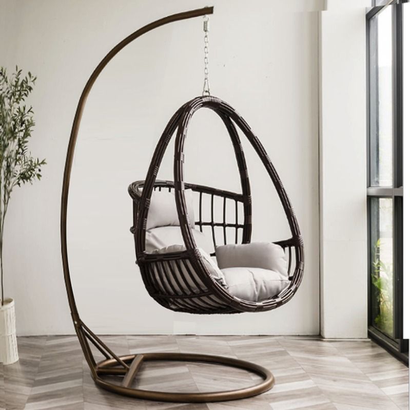 Swing Chair Type 118 PE Rattan Chair Balcony Furniture Hanging Chair Free Installation