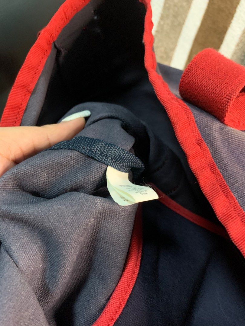 TH large canvas tote (Category: Luxury Bags & Wallets) located in Cabanatuan. Submitted by mjluxxejapan (Listing ID 1300761906, Image 3). Description: No lp pls.good condition.kasya laptop.makapal matibay.ganyan tlga style at color.may very ligjt n signs of use pero goods p tlga..