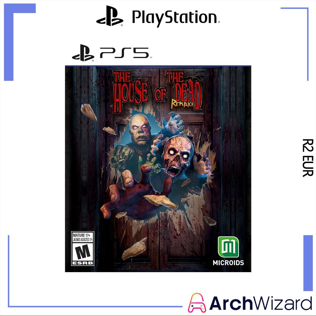 The House of The Dead Remake - Zombie Horror Survival Shooter Game 🍭  Playstation 5 Game - ArchWizard, Hobbies & Toys, Music & Media, CDs & DVDs  on Carousell