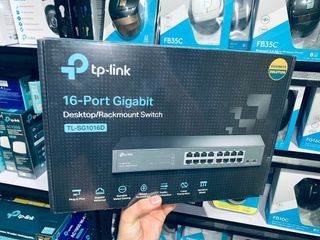 🆕️TP-Link TL-SG1016D 16-Port Desktop/Rackmount Switch and Gigabit Wired Network Expansion