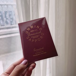 Traveler's Notebook Unwind Hotel Sapporo Limited Edition Refill