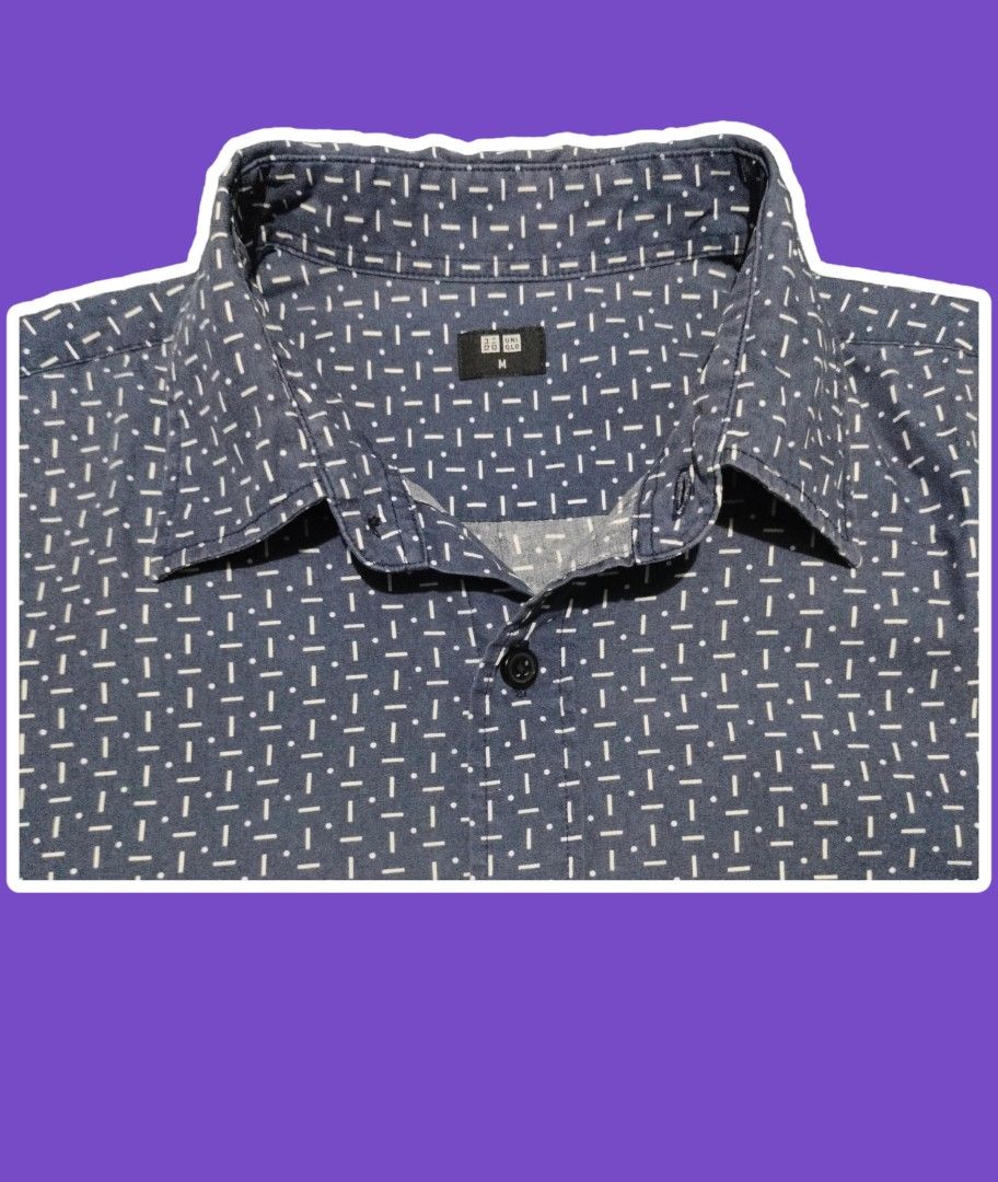 Uniqlo Short Sleeved Polo (Category: Tshirts & Polo Shirts ) located in Manila. Submitted by jayveepas (Listing ID 1300612768, Image 2). Description: Uniqlo Short Sleeved Polo Size: M Color: Navy Blue RFS: Decluttering Meetup: - BGC - McKinley - Any MRT station (weekends) - SM North / Trinoma (weekends) Delivery: Lalamove or Grab (shouldered by buyer).