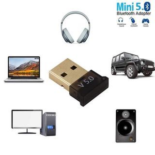 USB DONGLE
5.0
USB 5.0 BLUETOOTH ADAPTER CONNECT THE COMPUTER to BLUETOOTH HEADSET BLUETOOTH MOUSE, KEYBOARD ,BLUETOOTH SPEAKER
MOBILE PHONE / TABLET, ETC TO EASILY ENJOY MUSIC AND TRANSFER files
PLUG AND PLAY NO DRIVER IS NEEDED