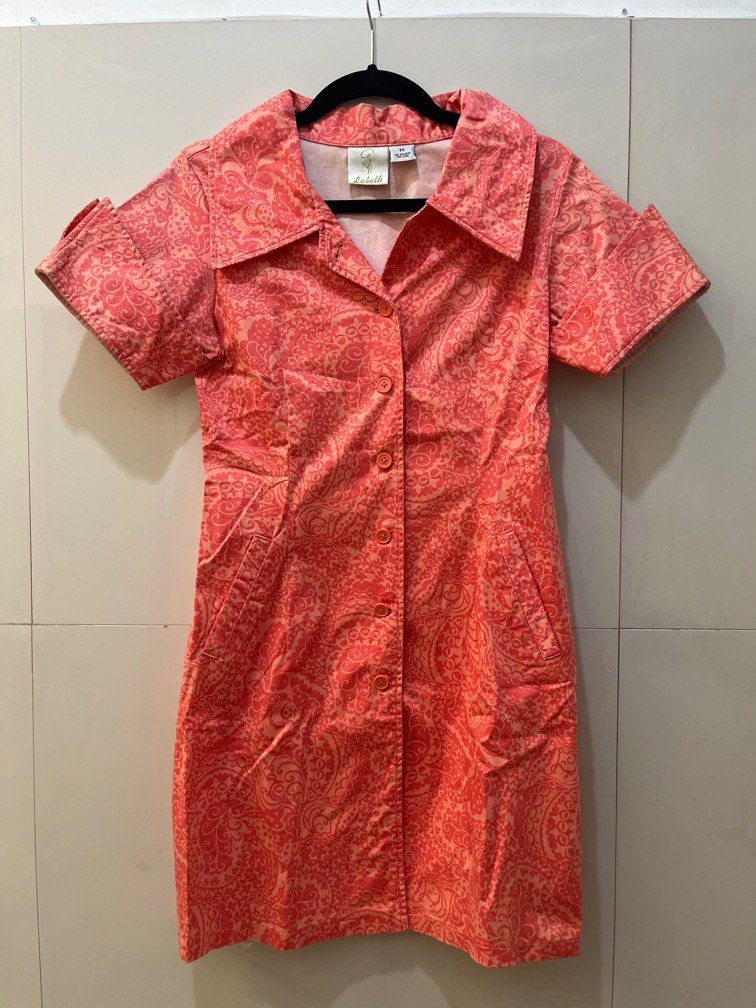 Vintage vibe dress (Category: Dresses) located in Manila. Submitted by ar_things (Listing ID 1300684949, Image 1). Description: RFS: Extreme decluttering hence all items are at its lowest price. Condition of item is stated above. Medium in tag but altered to XS to Small. Workable buttons and pockets. Please check all the photos for details. 😊.