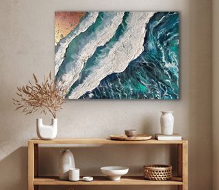 Wave Painting Artwork