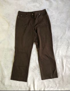 Women’s Dark Brown Trouser Pants