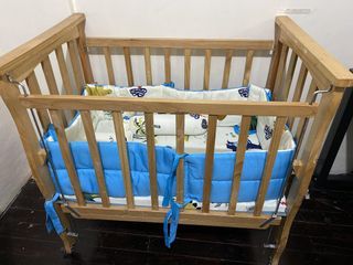 Wooden Crib/playpen