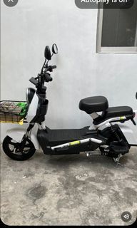 Wosu EBike. Twice used only. West  Ave area  QC. Contact 09923727252