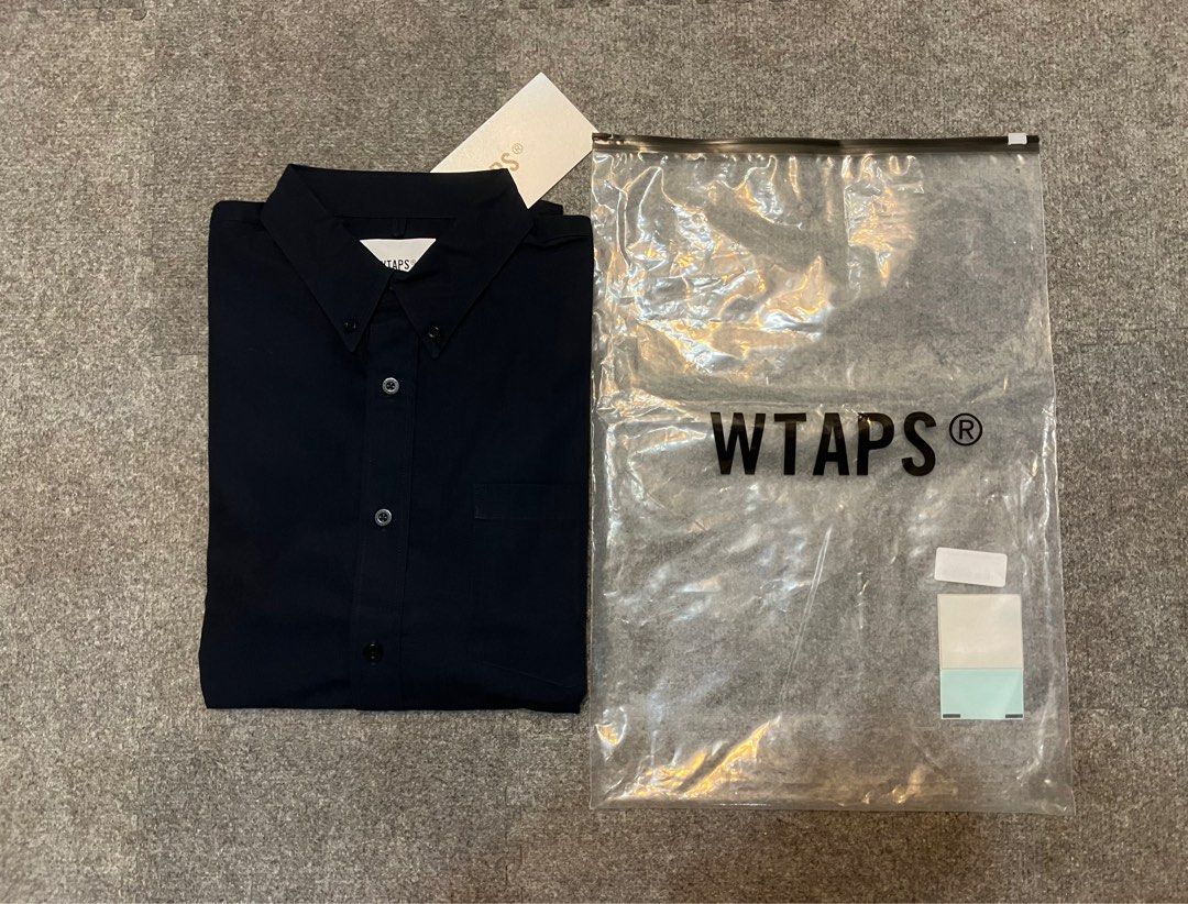 WTAPS BD /LS / COTTON. RIPSTOP GARMENT DYED MILITARY ARMY