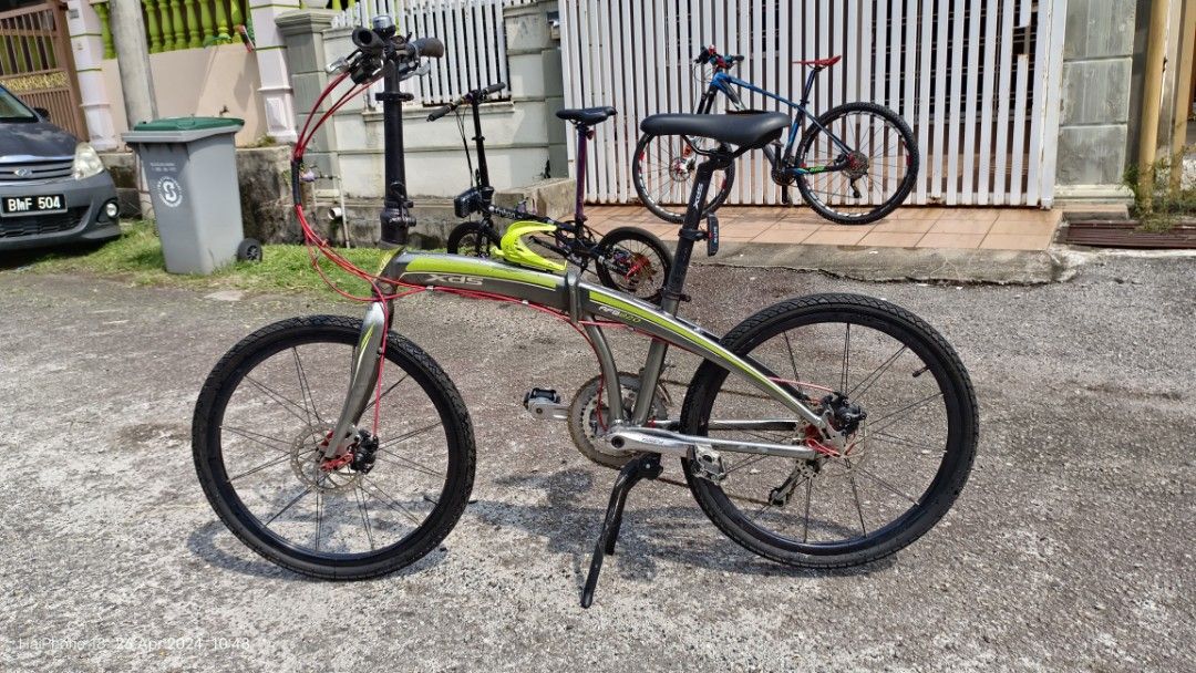 XDS AFB820 24 Folding Bike Sports Equipment Bicycles Parts Bicycles on Carousell
