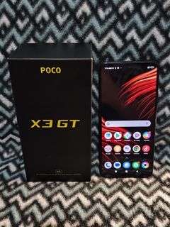 XIAOMI POCO X3 GT 5G 8+3GB/256GB COMPLETE PACKAGE NO ISSUE
