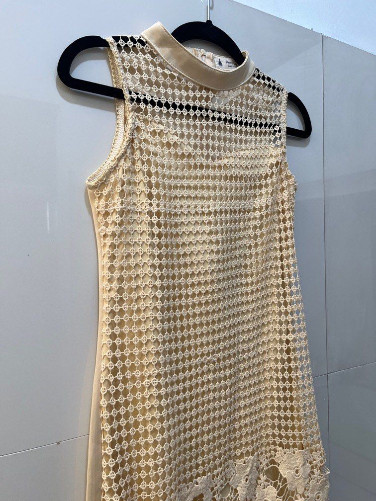 Yellow Embroidered dress (Category: Dresses) located in Manila. Submitted by ar_things (Listing ID 1300683448, Image 2). Description: RFS: Extreme decluttering hence all items are at its lowest price. Condition of item is stated above. Please check all the photos for details. 😊.