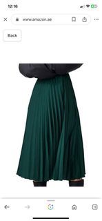 Zara pleated skirt