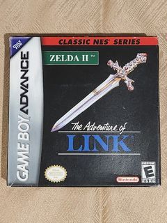 Zelda 2 The Adventure of Link (Complete) Authentic for GBA Gameboy
