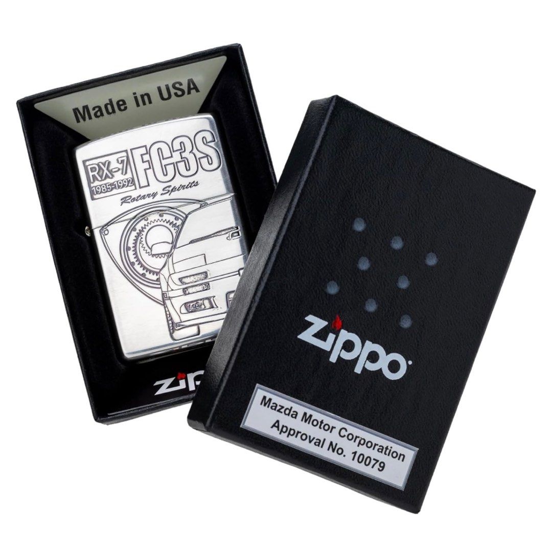 Zippo ジッポー マツダ MAZDA 自動車 RX-7 アールエックス・セブン オフィシャルライセンス品 SA22C｜Zippo 専門店フラミンゴ：本店
