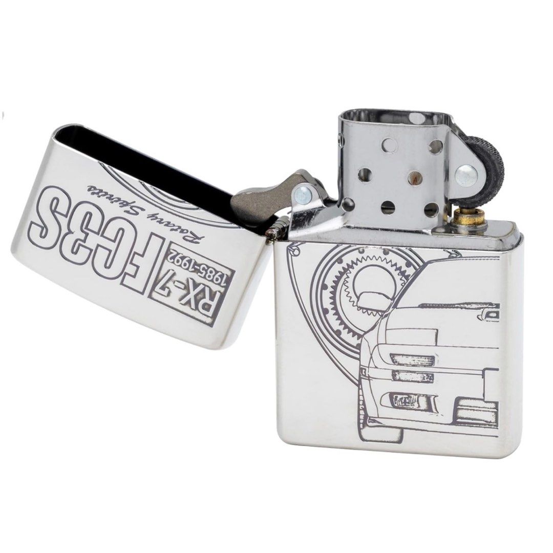 日本代購)Zippo Mazda RX-7 打火機RX7 FC3S lighter, 興趣及遊戲, 收藏品及紀念品, 古董收藏- Carousell