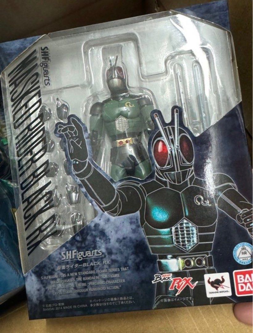 100% 全新未開封Shf ACROBATTER Black Rx Rider, 玩具收藏品, 手辦及
