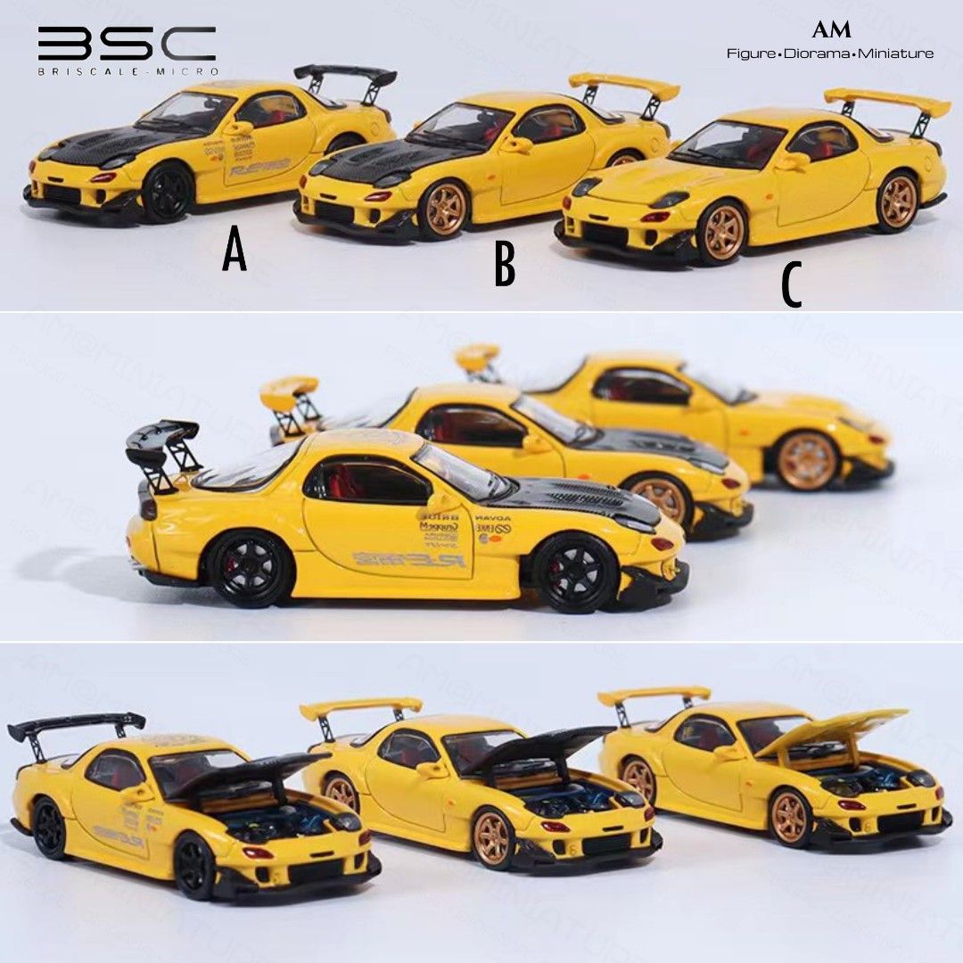 1/64 改 RE雨宮 RX-7 FD3S 痛車 RAYS 風 関村 1⁄64 1/64 改 RE雨宮 RX-7 FD3S 痛車 RAYS 風 関村