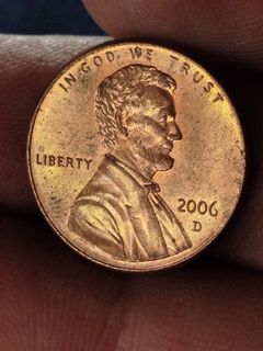 2006d Lincoln penny