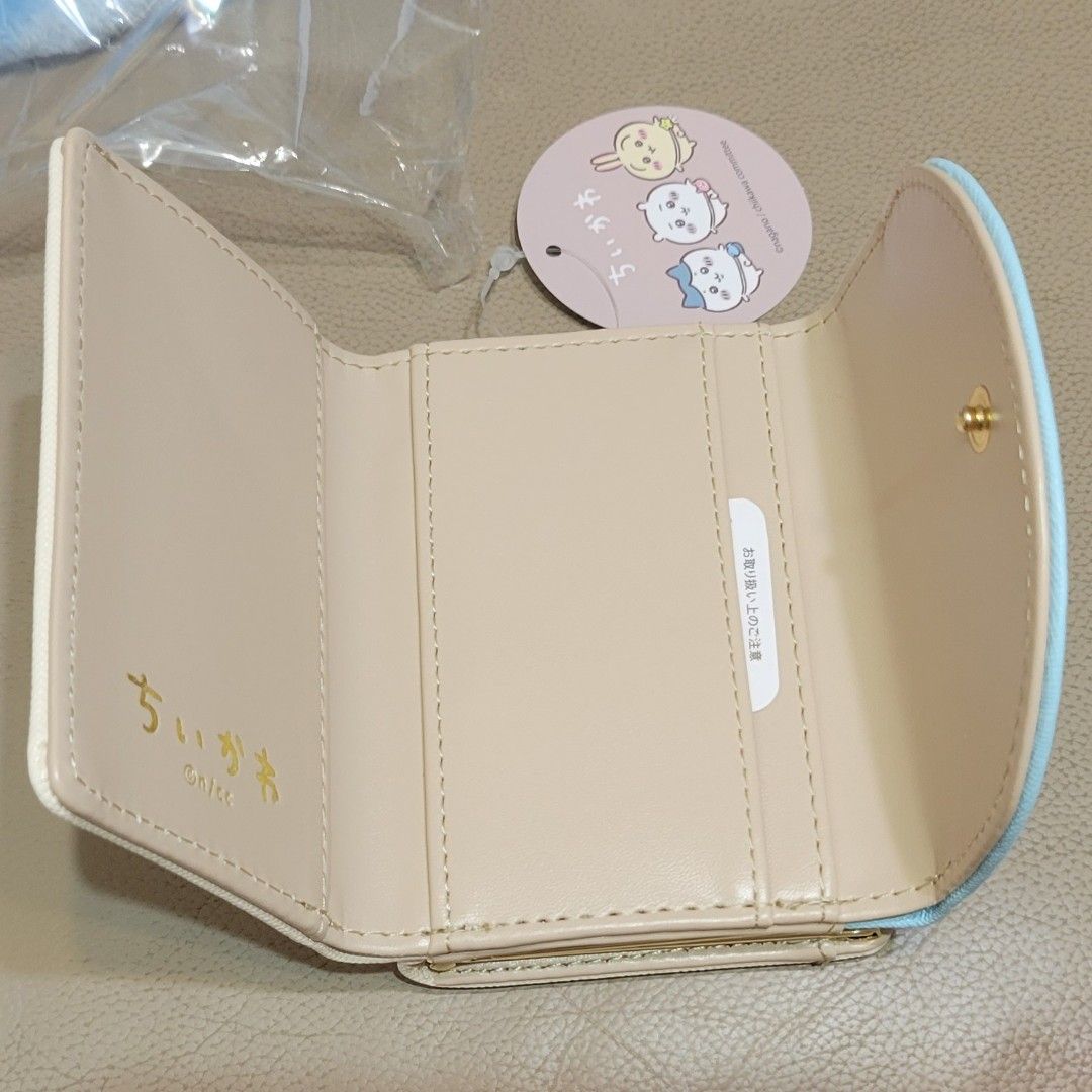 日本直送chiikawa 小八八字貓短款銀包, 女裝, 手袋及銀包, 銀包、卡片 
