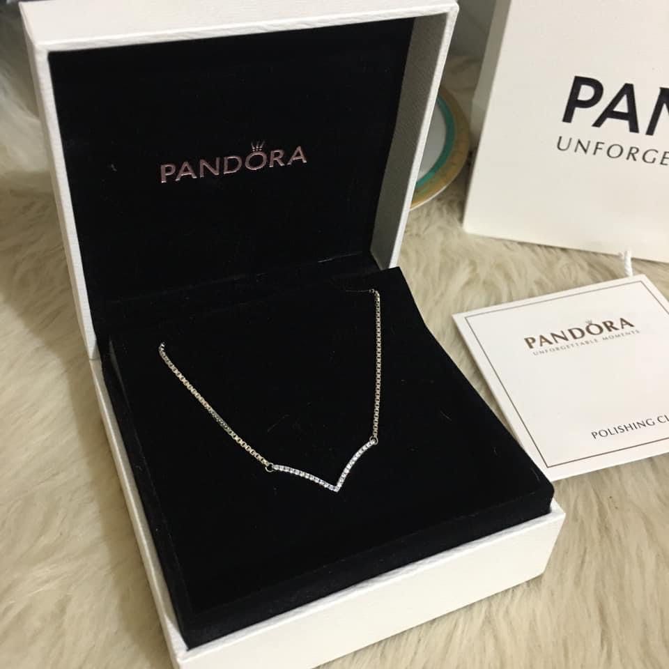 SALE PANDORA SHIMMERING WISH COLLIER NECKLACE