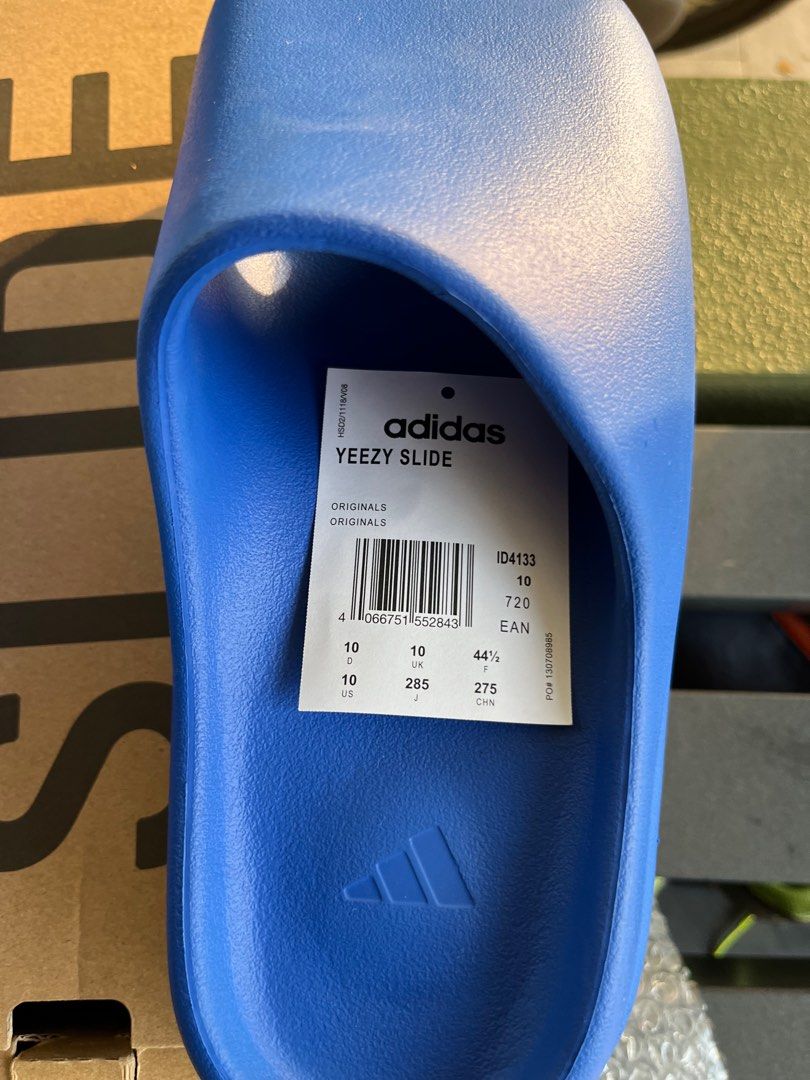 adidas gazelle silver green womens Adidas Yeezy Slide 'Azure' (2024)  PUSHAS