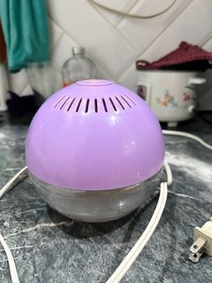 Air purifier with led lights