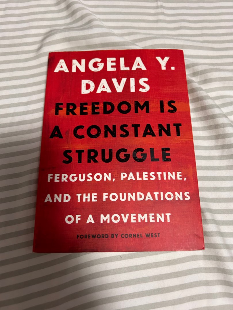 Angela Davis Freedom is a Constant Struggle, Hobbies & Toys, Books & Magazines, Fiction & Non