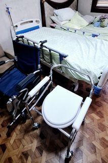As packed Hospital Bed Wheel Chairs