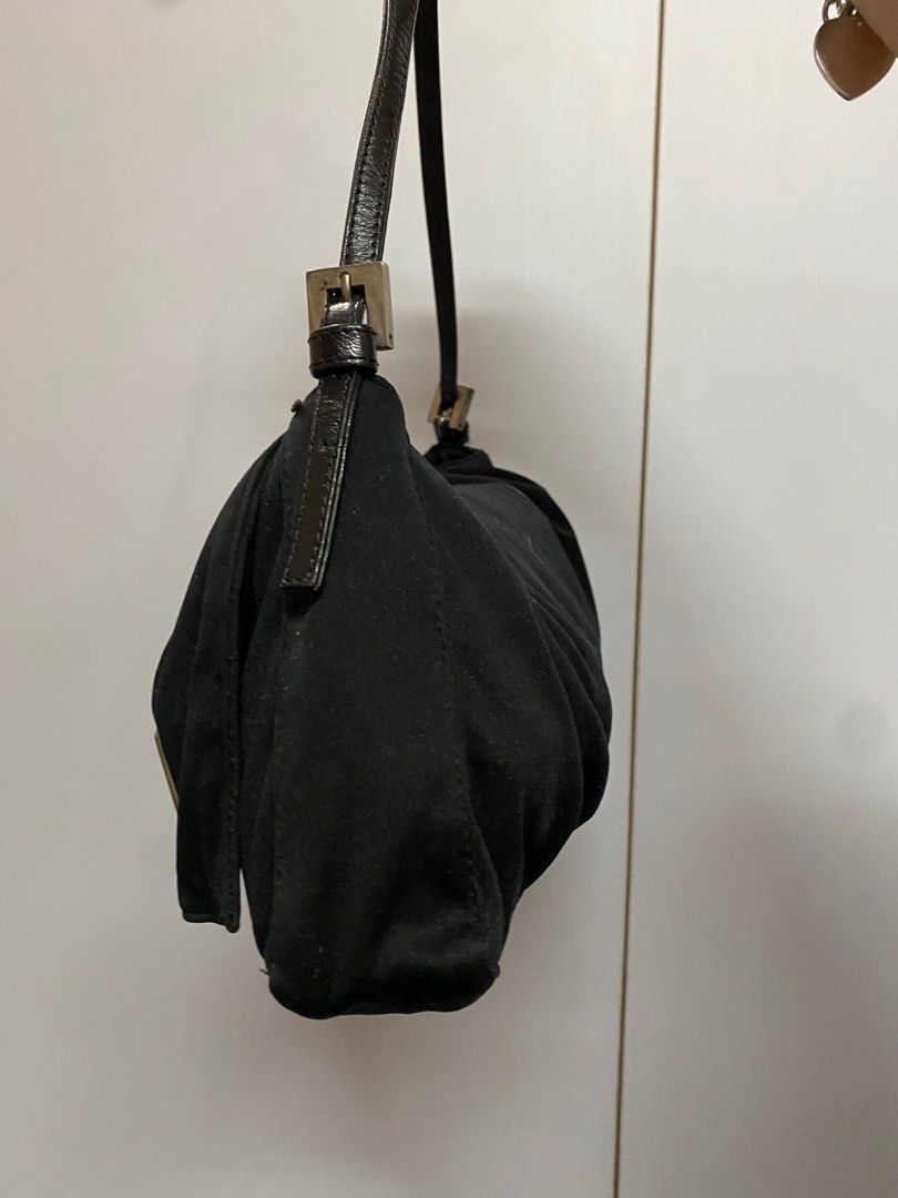 AUTHENTIC Fendi Neoprene Black Rectangle Baguette SHW (Category: Luxury Bags & Wallets) located in Quezon City. Submitted by closetofcoco (Listing ID 1296415061, Image 2). Description: GUARANTEED AUTHENTIC PM FOR INQUIRIES NO LOW BALLING.