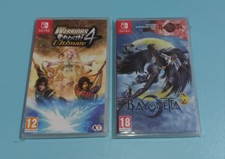 Bayonetta 2 and Warriors Oroshi ultimate 4 package switch games