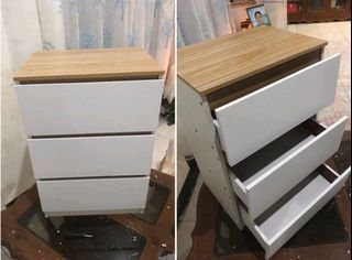 Bedside Drawer with 3 Drawer