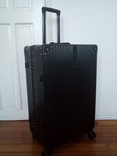 Black Extra Large hard case luggage