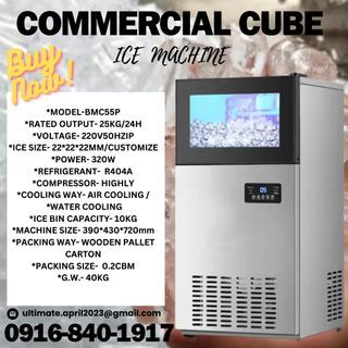 BMC55P COMMERCIAL CUBE ICE MACHINE