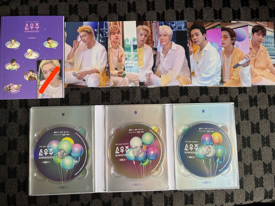 BTS Sowoozoo Bluray BR (Category: CDs & DVDs) located in Quezon City. Submitted by blueside_ (Listing ID 1207226591, Image 3). Description: on hand unsealed complete except pc (already sold) mop: bpi/gash mod: ggx/sdd.