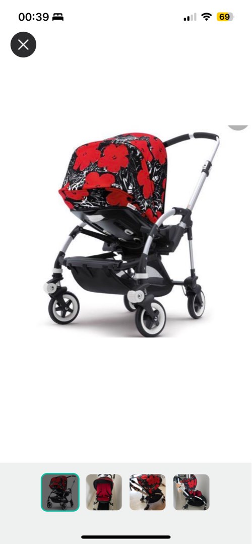 Bugaboo andy warhol butterfly shop